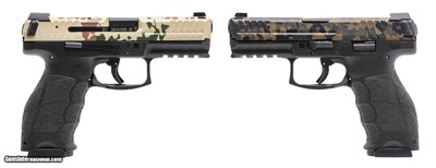 "Heckler & Koch 75th Anniversary Pair Of VP9 Flextarn & Tropentarn Pistol Set 9mm (NGZ4892) NEW DTX"
