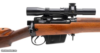 "Rare Enfield L42A1 Sniper rifle with crate 7.62x51 (R43154)" - Image 2 of 11