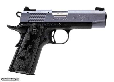 "(SN: 51EYX51490) Browning 1911-22 Black Label Orchid Pistol .22LR (NGZ5607) NEW"