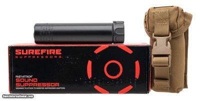 "(SN: A52N06329) SureFire Socom556-SB2 5.56 Nato Suppressor (NGZ5613) NEW"