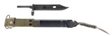 "Stoner assault rifle bayonet & scabbard (MIS70007)"