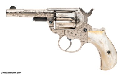 "Factory Engraved Colt 1877 Lightning Sheriff’s Model (AC1246)"