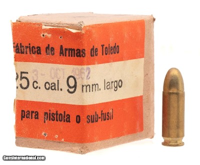 "Santa Barbara Ammo 9x23mm Largo (AM10034)"