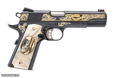 "Colt El Potro Rampante Government 1911 Pistol .38 Super (C20796) DTX"