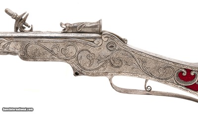 "Very Fine Victorian Era Wheelock Rifle (AL10193)" - Image 5 of 12