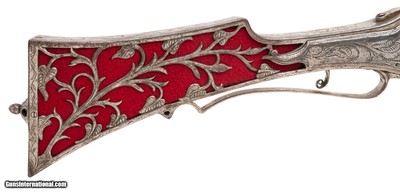 "Very Fine Victorian Era Wheelock Rifle (AL10193)" - Image 3 of 12