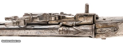 "Very Fine Victorian Era Wheelock Rifle (AL10193)" - Image 7 of 12