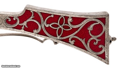 "Very Fine Victorian Era Wheelock Rifle (AL10193)" - Image 6 of 12