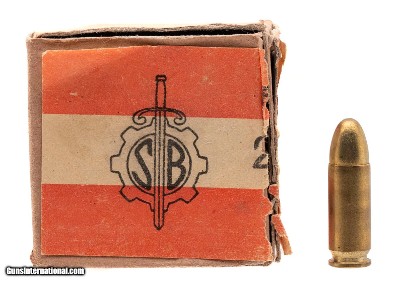 "Santa Barbara Ammo 9x23mm Largo (AM10032)"