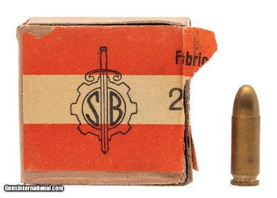 "Santa Barbara Ammo 9x23mm Largo (AM10042)"