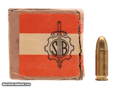 "Santa Barbara Ammo 9x23mm Largo (AM10043)"