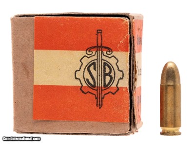 "Santa Barbara Ammo 9x23mm Largo (AM10045)"