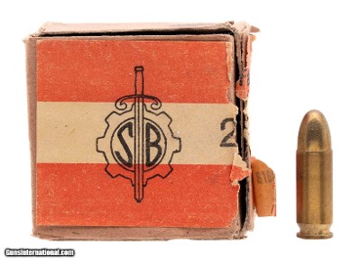 "Santa Barbara Ammo 9x23mm Largo (AM10028)"