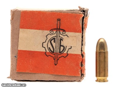 "Santa Barbara Ammo 9x23mm Largo (AM10040)"