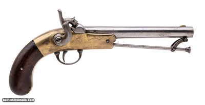 "J. F. Garrett Confederate Single Shot Pistol (AH8895)"