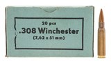 "1983 Czech .308 Winchester 20 Rounds (AM1968)" - 1 of 2