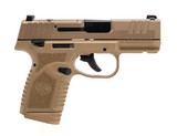 "(SN: CCW0057651) FN Reflex FDE Pistol 9mm (NGZ5420)" - 1 of 3