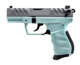 "(SN: WU015212) Walther PD380 Angel Blue Pistol .380 ACP (NGZ5654) NEW" - 2 of 3
