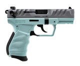 "(SN: WU015212) Walther PD380 Angel Blue Pistol .380 ACP (NGZ5654) NEW" - 1 of 3