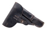 "WW2 P-38 pistol leather flap holster (MM5710)" - 1 of 2