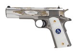 "Colt El Jefe de Jefes Custom 1911 Pistol .38 Super (C20873)" - 2 of 6