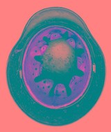 "German World War II M-40 rolled-edge steel helmet (MM5717)" - 6 of 6