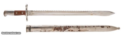 "Swiss M1914 sawback bayonet (MEW4180)"