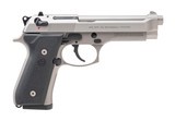 "(SN: BER857418) Beretta 92FS Inox Pistol 9mm (NGZ5522) NEW" - 1 of 3