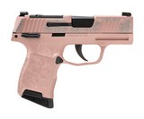 "(SN: 66F956126) Sig Sauer ""Gun & Roses"" P365 Pistol 9mm (NGZ5790) NEW"