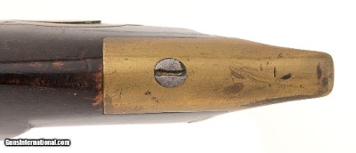 "J. Harder Half stock percussion rifle with Henry Leman Lock plate .45 caliber (AL5975)" - Image 9 of 11