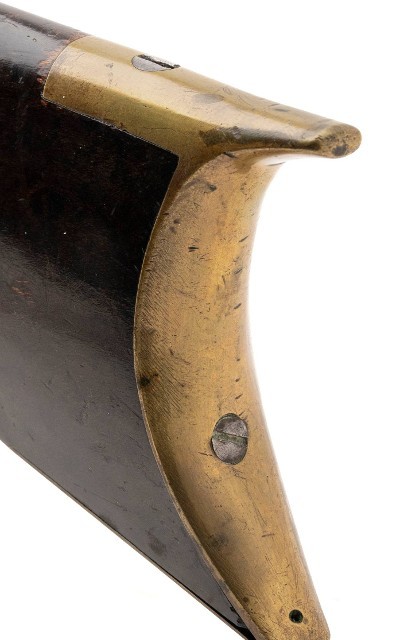 "J. Harder Half stock percussion rifle with Henry Leman Lock plate .45 caliber (AL5975)" - Image 11 of 11