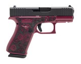 "(SN: AKSH992) Glock 43X Paisley Black Cherry Pistol 9mm (NGZ5796) NEW" - 1 of 3
