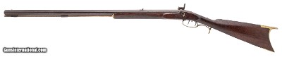 "American half stock percussion rifle “Great Western Gun Works" marked barrel .41 caliber (AL5385)" - Image 3 of 9