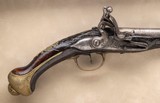 "Framed European Horseman’s Flintlock Pistol (AH9017)" - 2 of 4
