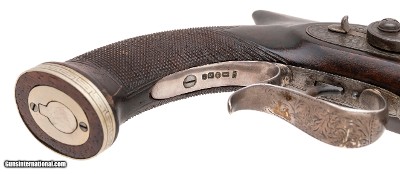 "Silver Mounted Saw Handle Dueler by Richard Hollis & Son (AH8888)" - Image 7 of 8