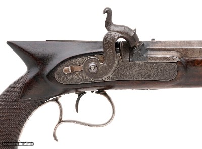 "Silver Mounted Saw Handle Dueler by Richard Hollis & Son (AH8888)" - Image 2 of 8