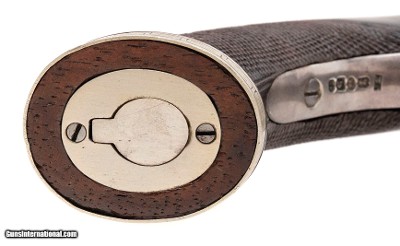 "Silver Mounted Saw Handle Dueler by Richard Hollis & Son (AH8888)" - Image 8 of 8