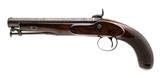 "Large Bore English Percussion Pistol by W Parker (AH8416)" - 2 of 6