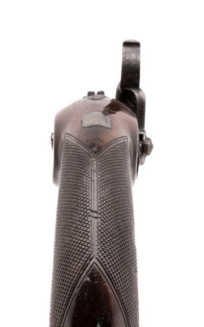 "Large Bore English Percussion Pistol by W Parker (AH8416)" - Image 6 of 6