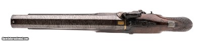 "Large Bore English Percussion Pistol by W Parker (AH8416)" - Image 3 of 6