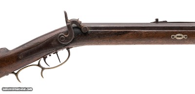 "George Spangler half stock percussion plains rifle .40 caliber (AL5718)" - Image 2 of 7