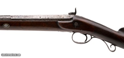 "W.W. Kaye of Philadelphia Half stock percussion Flower 10 Bore (AL5715)(DTX)" - Image 4 of 7