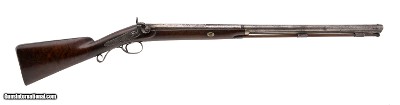 "W.W. Kaye of Philadelphia Half stock percussion Flower 10 Bore (AL5715)"