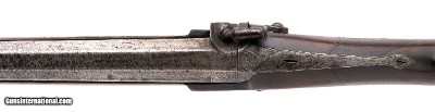 "W.W. Kaye of Philadelphia Half stock percussion Flower 10 Bore (AL5715)(DTX)" - Image 5 of 7