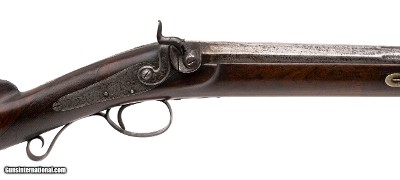 "W.W. Kaye of Philadelphia Half stock percussion Flower 10 Bore (AL5715)(DTX)" - Image 2 of 7