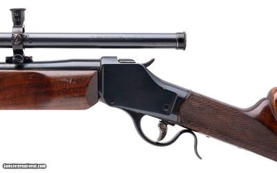 "Beautiful Custom Winchester 1885 High Wall 22 Savage (AW120)" - Image 4 of 9