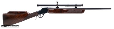 "Beautiful Custom Winchester 1885 High Wall 22 Savage (AW120)"