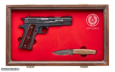 "USS Battleship Texas Commemorative Colt 1911 Pistol .45ACP (C20890)"