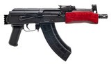 "(SN: ROA23PH-6319) Century Arms Mini Draco Russian Red Pistol 7.62X39mm (NGZ5841) NEW" - 1 of 4