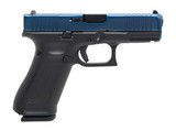 "(SN: BXCR825) Glock 45 'Matte Blue' Pistol 9mm (NGZ5850) NEW" - 1 of 3